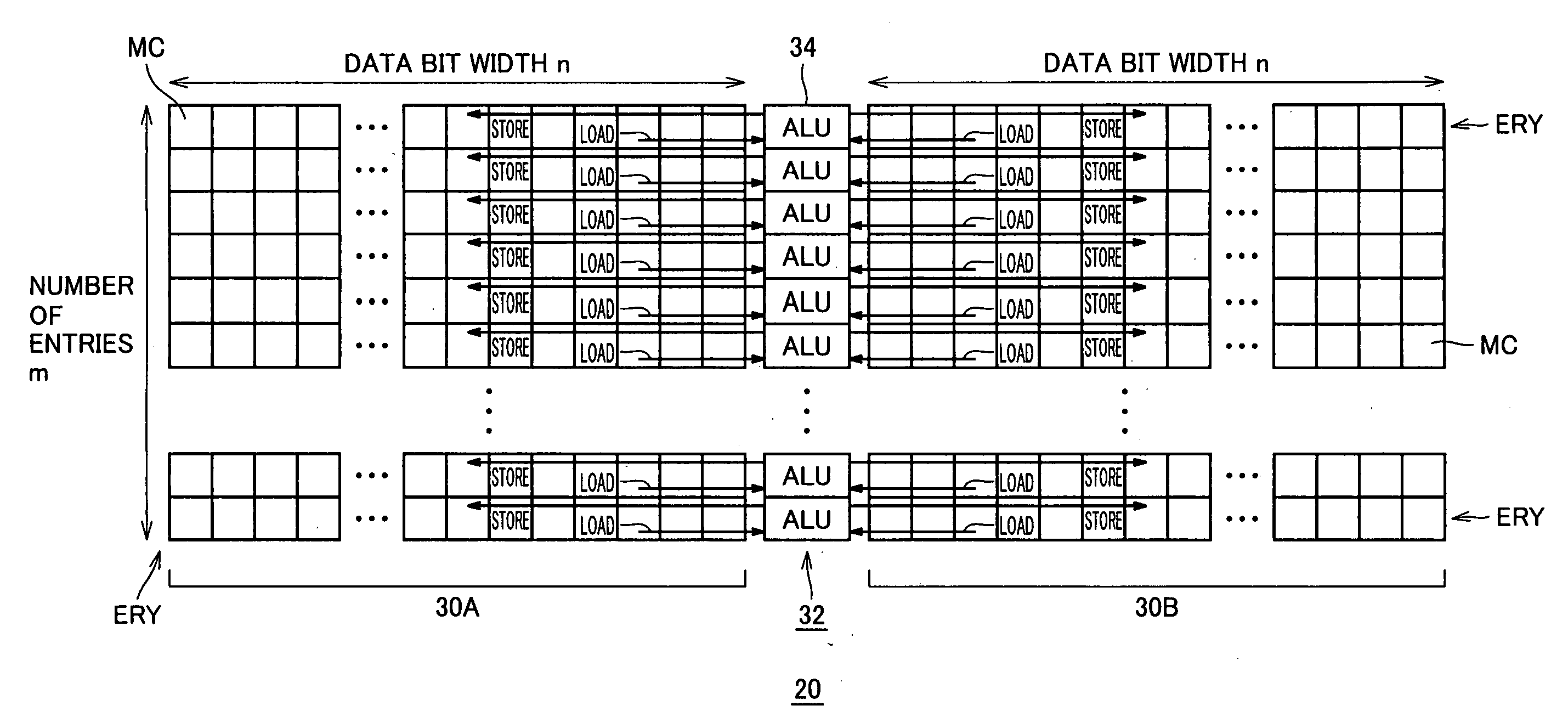 Parallel operational processing device