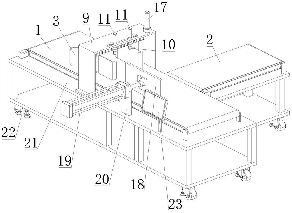 Power distribution cabinet detection device