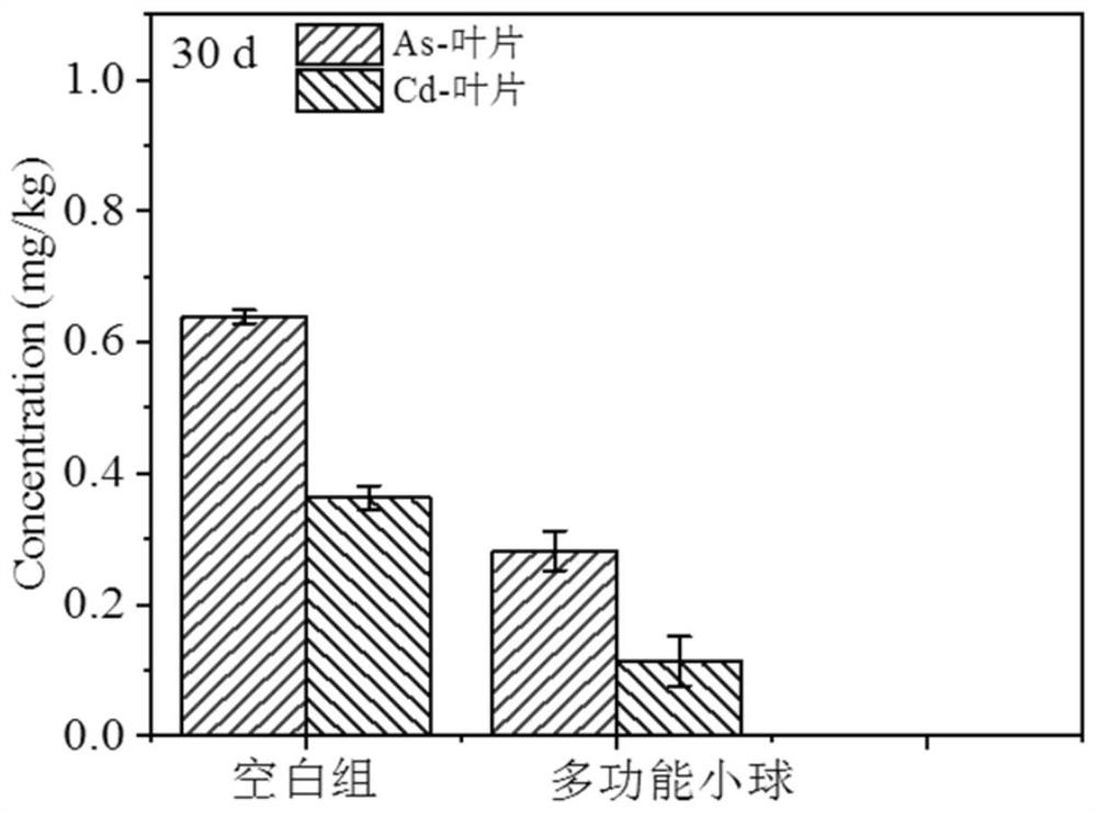 Preparation method and application of solidified microsphere type fertilizer for soil remediation