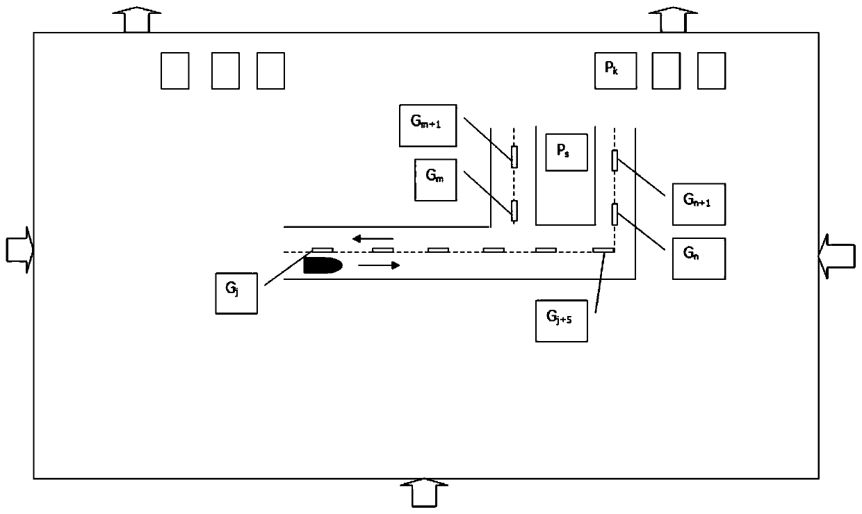 Vehicle guiding method and system based on computer monitoring