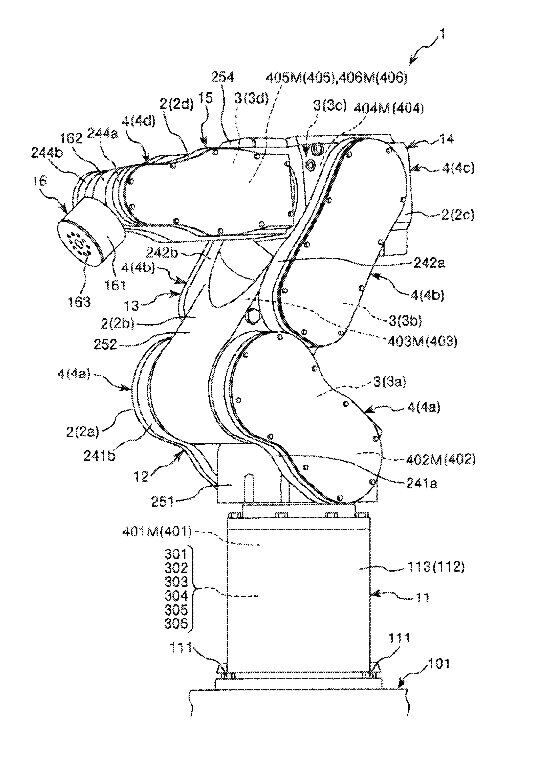 Robot, robot control device, and robot system