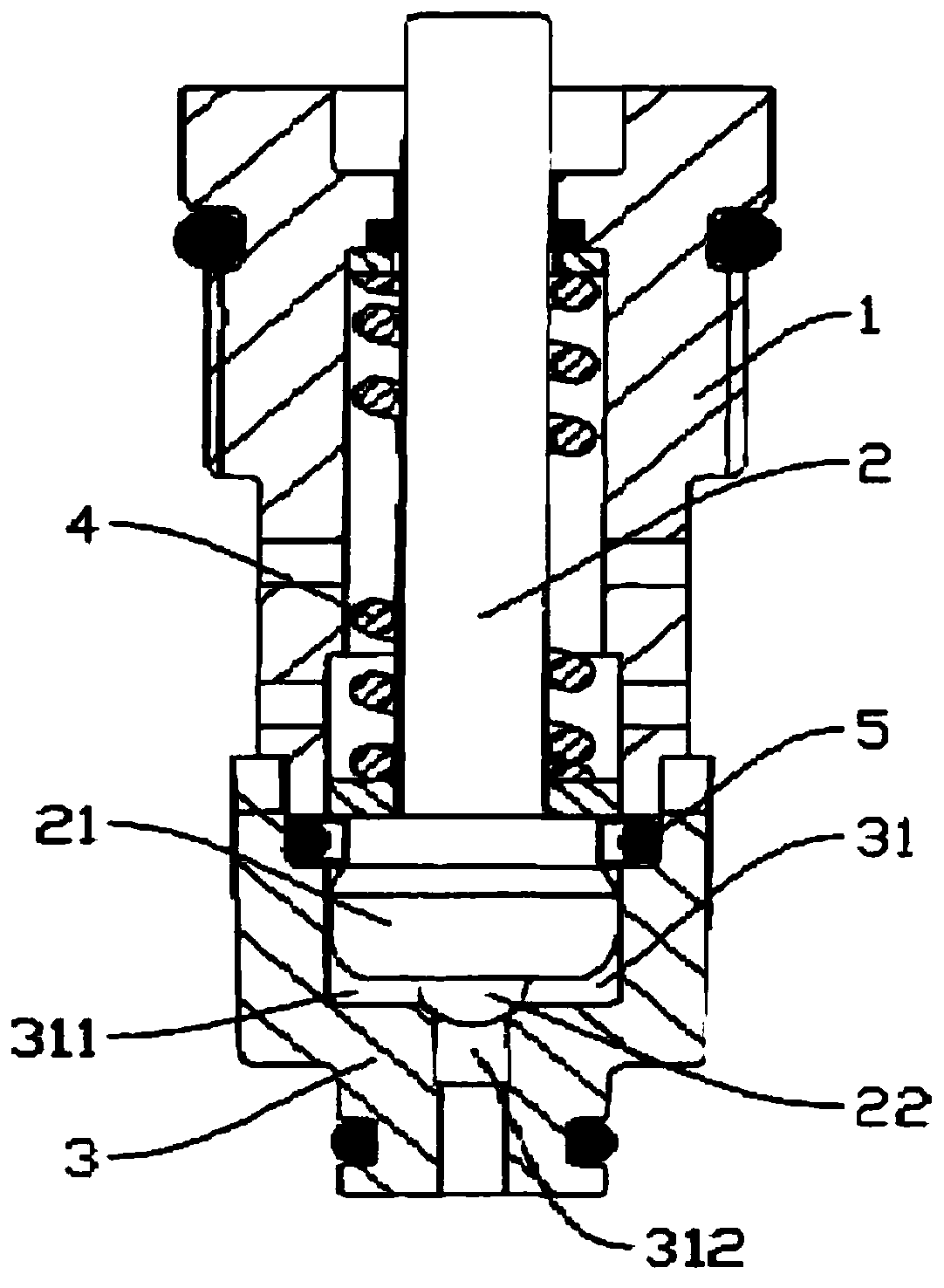 fuel supply holding valve