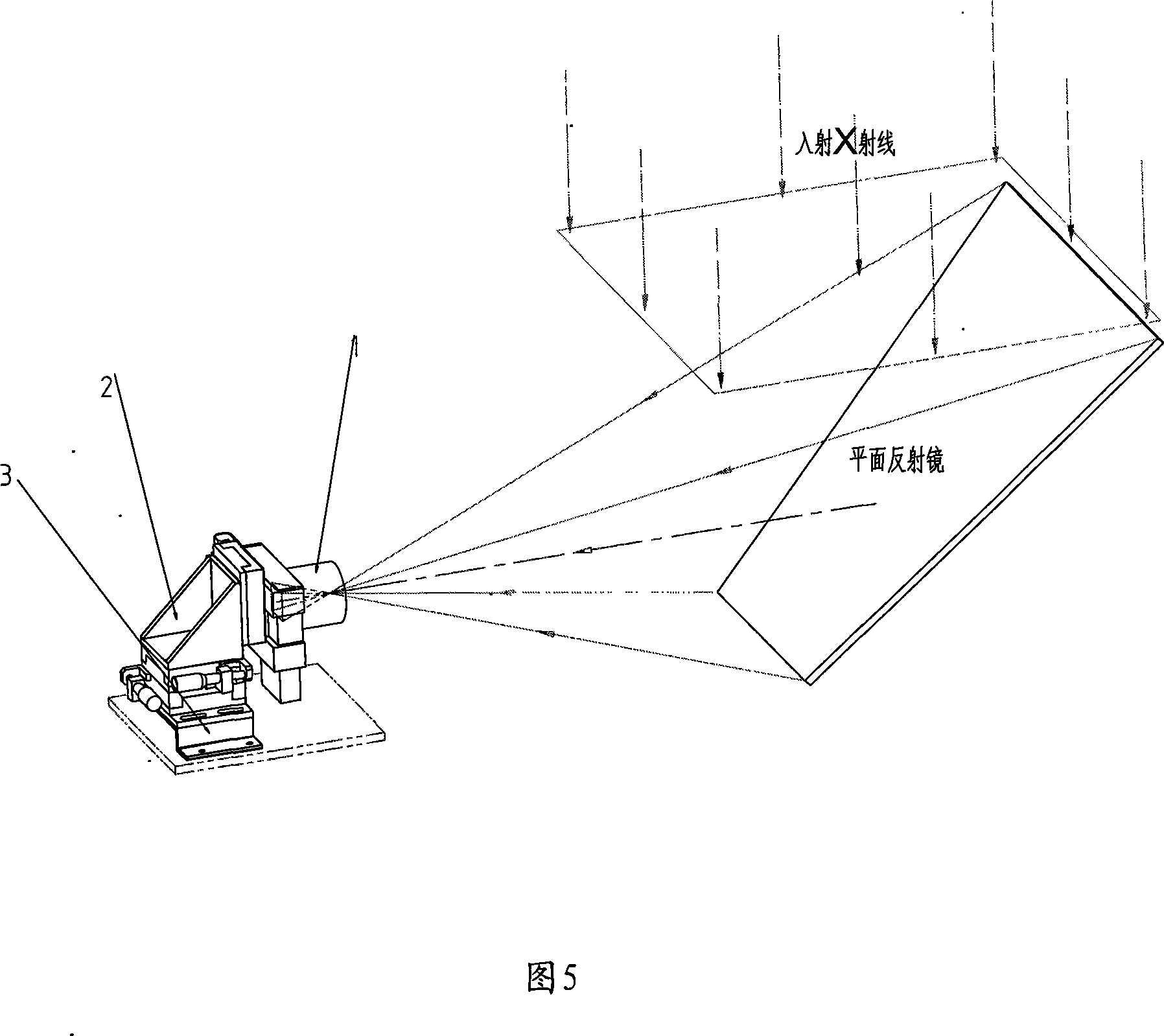 Adjusting board and adjusting device for radiation photography detector camera device