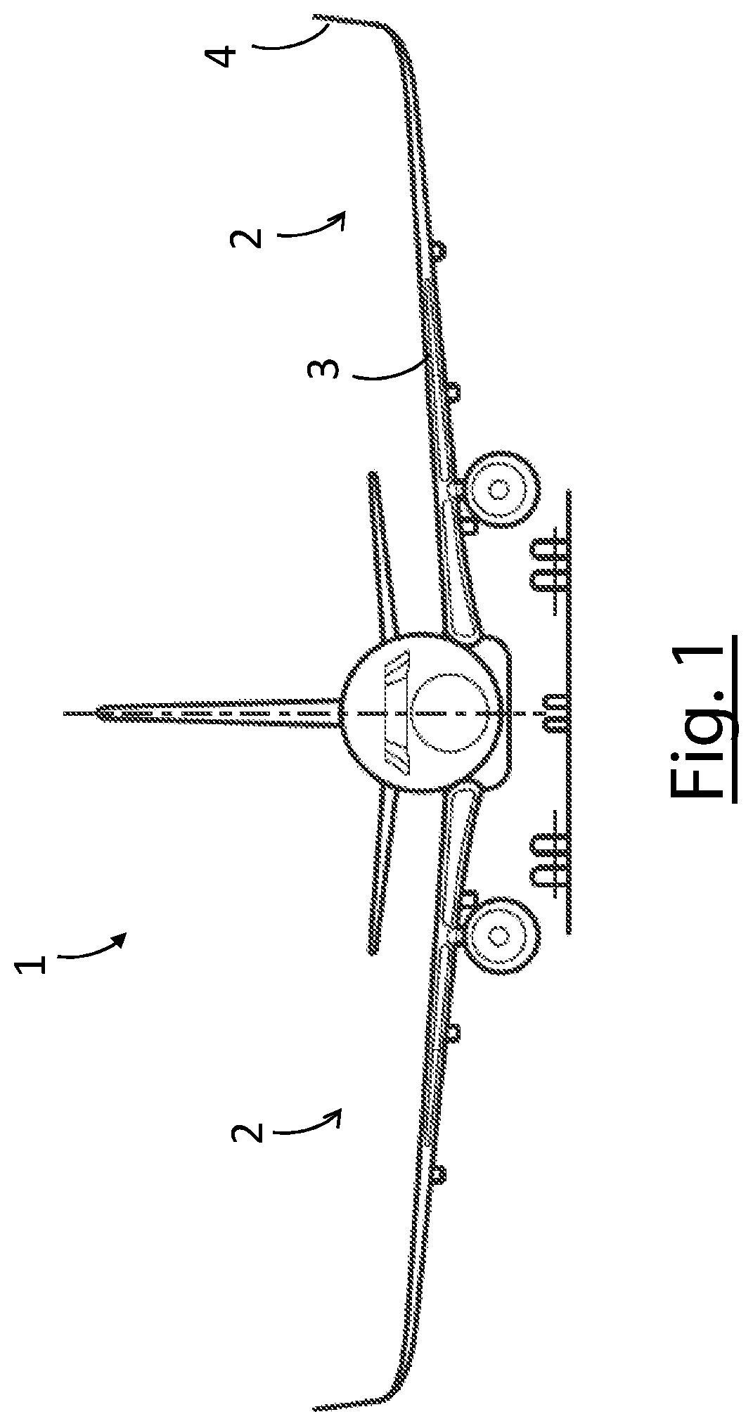 Rib arrangement in a wing tip device