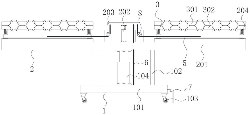 Cable laying device for electrical engineering