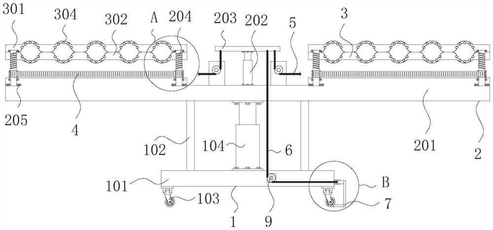 Cable laying device for electrical engineering