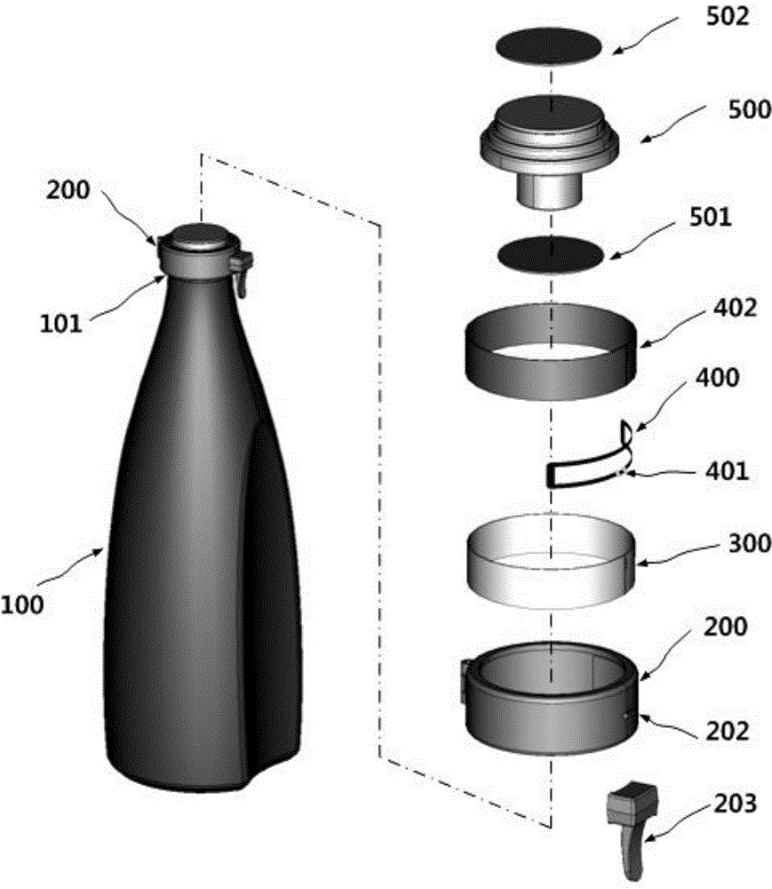 RFID tag management method for wine type liquid container management