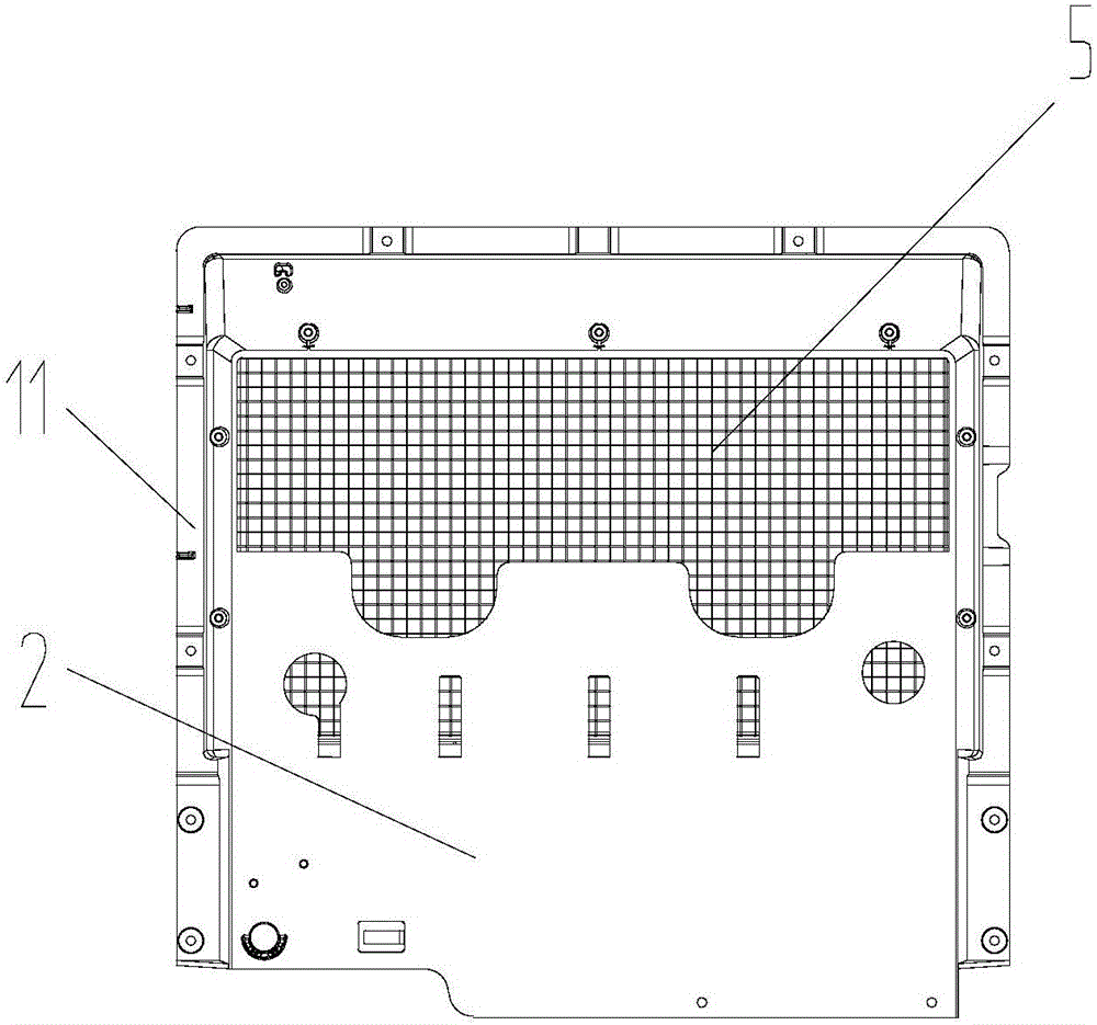 Air duct outlet structure and cooling fan