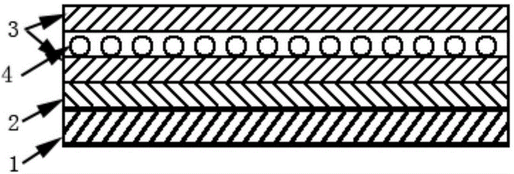 Inkjet printing method of ultra-thin thin fabric and inkjet printing combination layer thereof