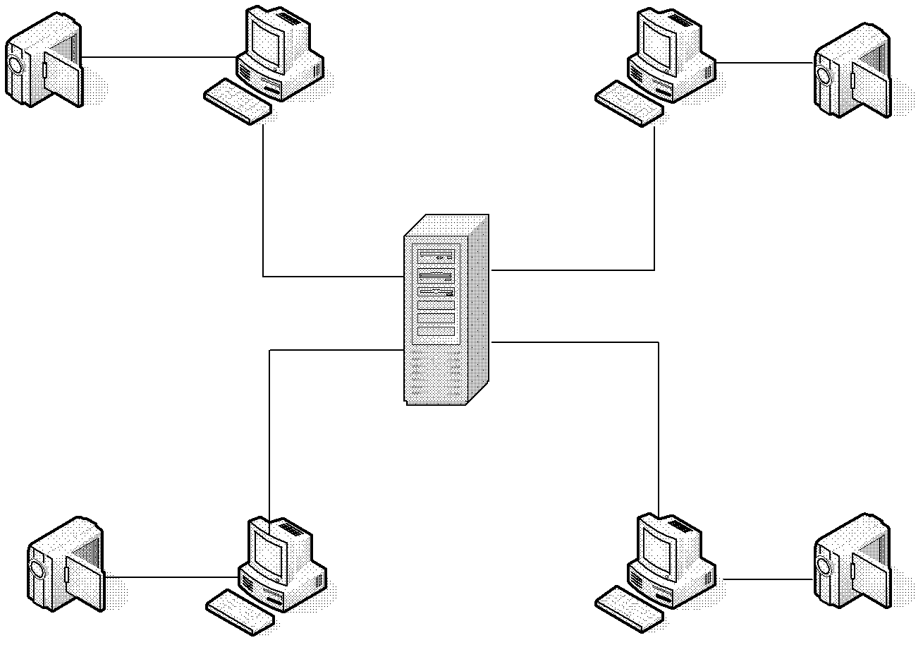 Target association method for multi-camera monitoring system