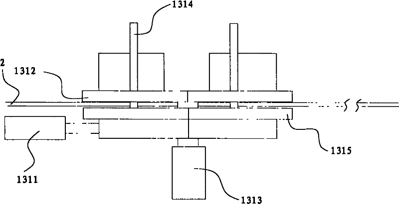 Hot melting plastic capillary grid welding processing apparatus and method