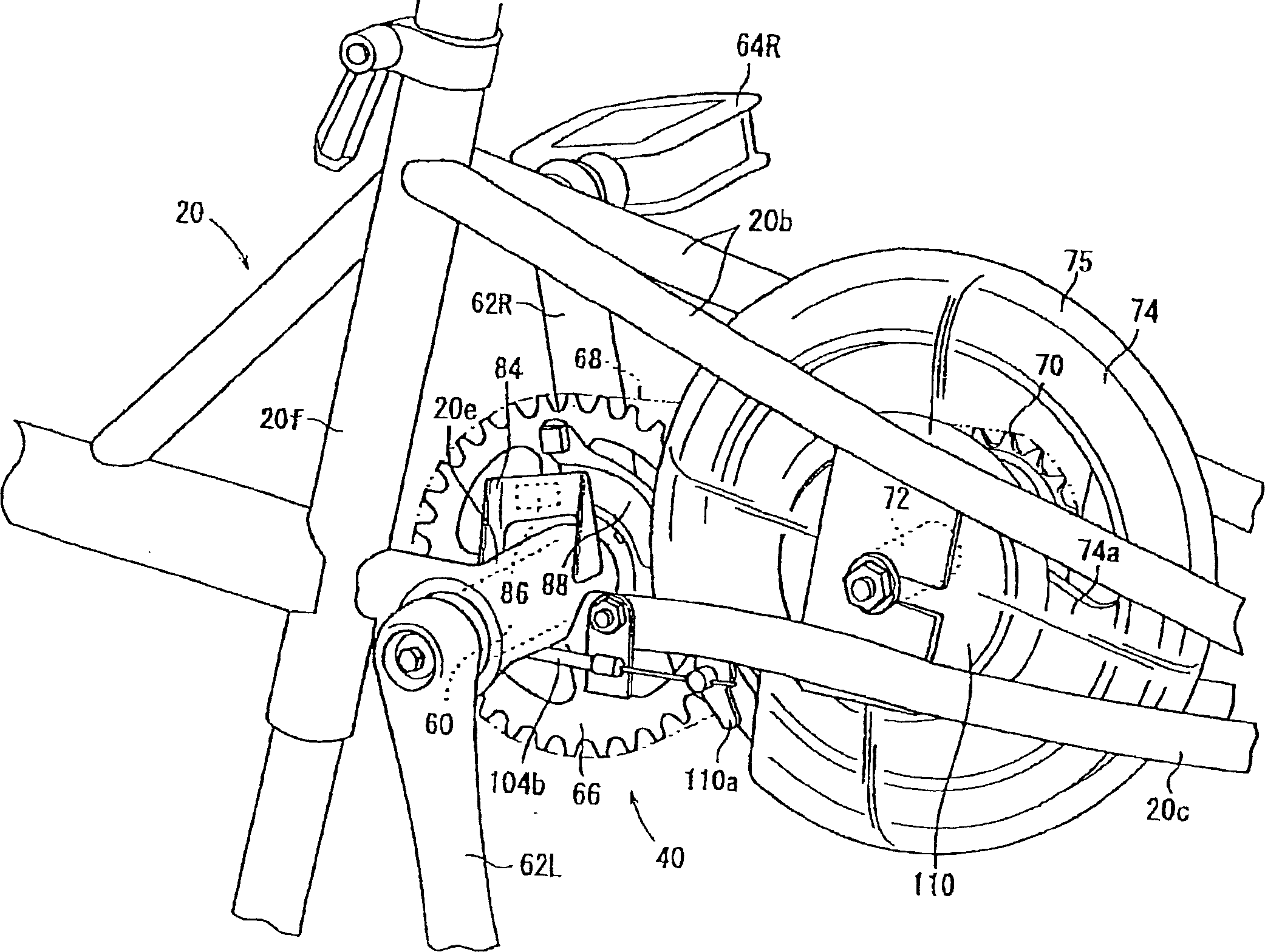 Bicycle simulation system