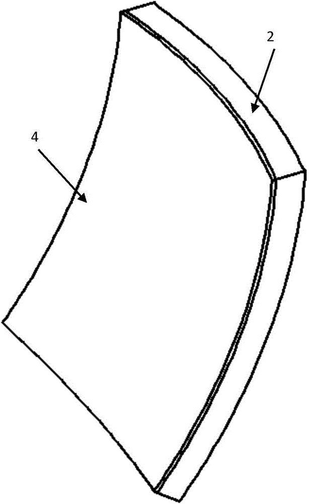 Pouring carbon plastic large spherical reflection lens and production method