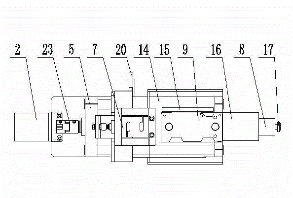 Sliding force detection device used for air disc brake