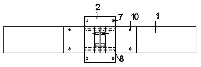 Novel fabricated type beam column connecting joint