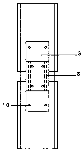 Novel fabricated type beam column connecting joint