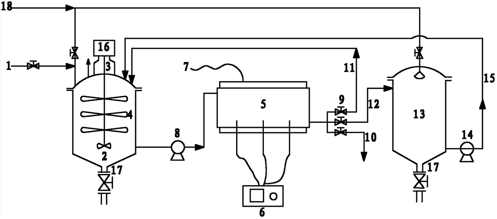 Fixed bed pipe type reaction device for realizing solid acid catalytic hydrolysis and concentration of liquid glycan
