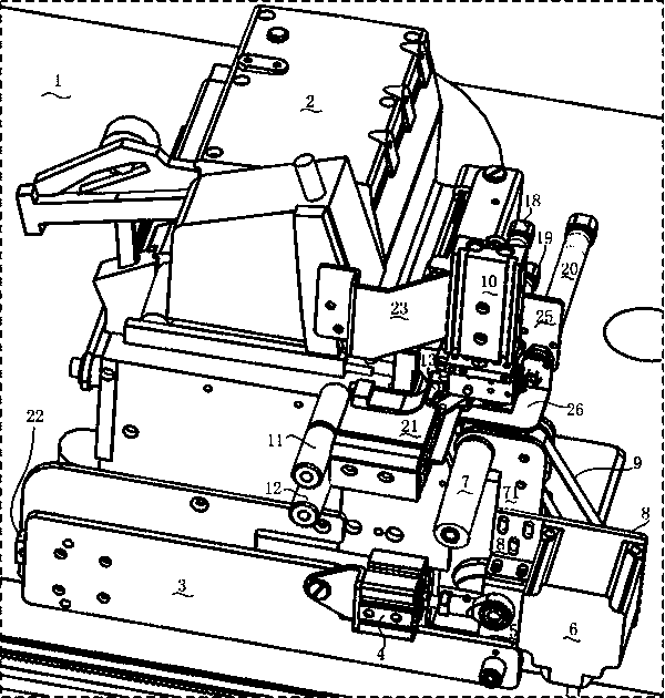 Cuff sewing machine