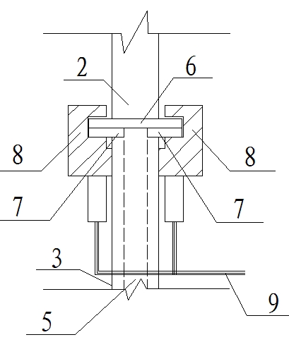 Vertical cement tank with electronic scale