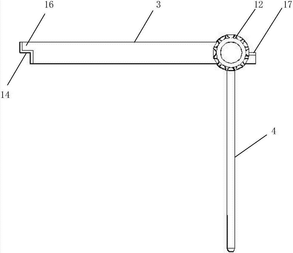 Construction method for integral gate trash rack piece of pump station