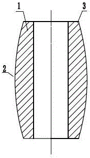 A rolling forming method of an aluminum alloy high-tube thin-walled ring