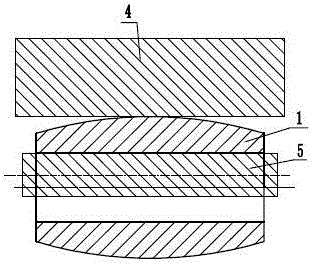 A rolling forming method of an aluminum alloy high-tube thin-walled ring