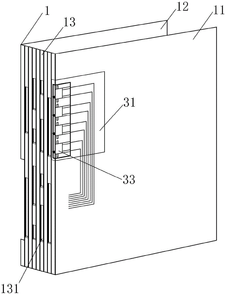 Electronic sounding book with page turning and page number recognition structure