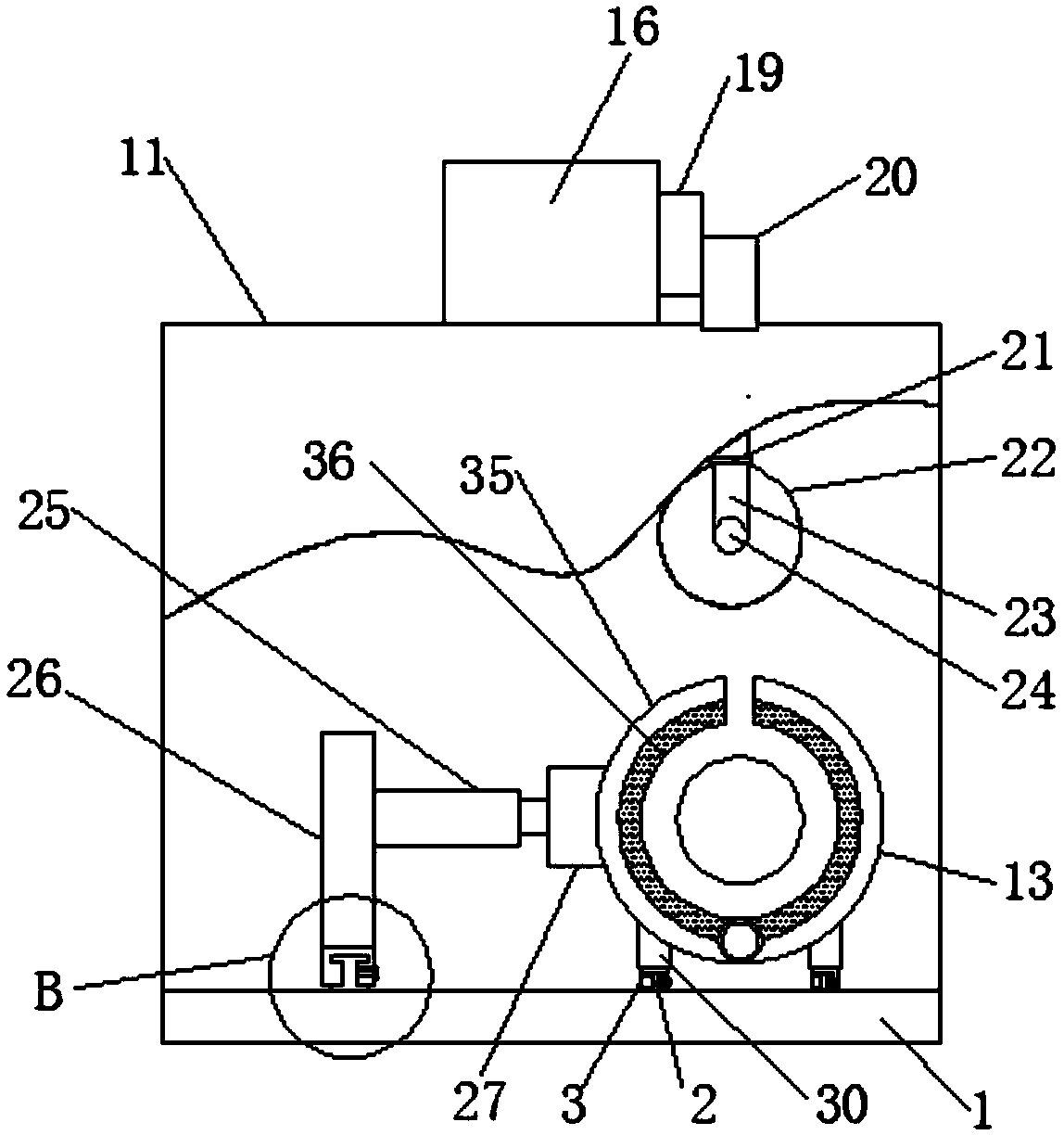 Power cable cutting device