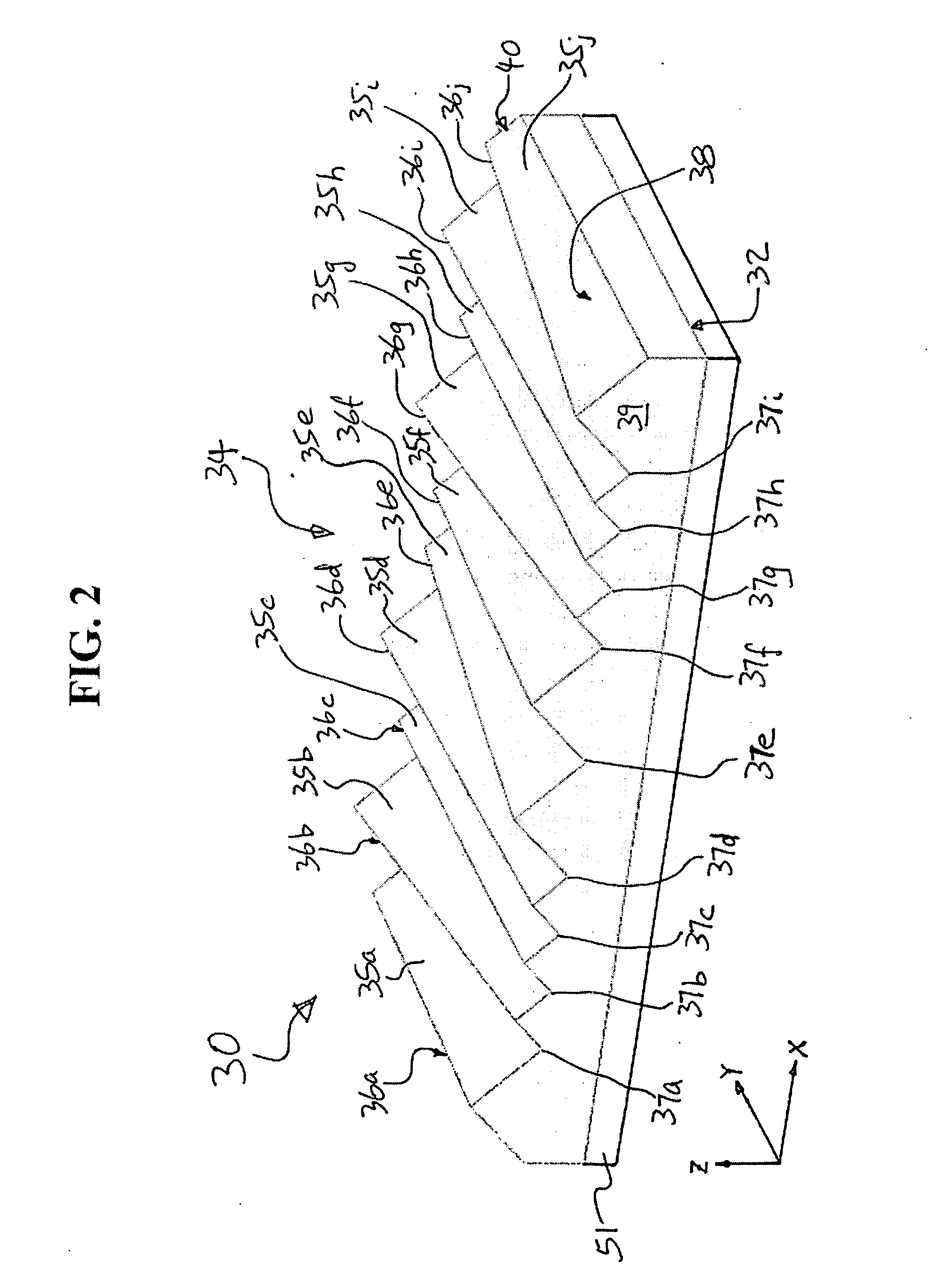 Moire reducing optical substrates with irregular prism structures