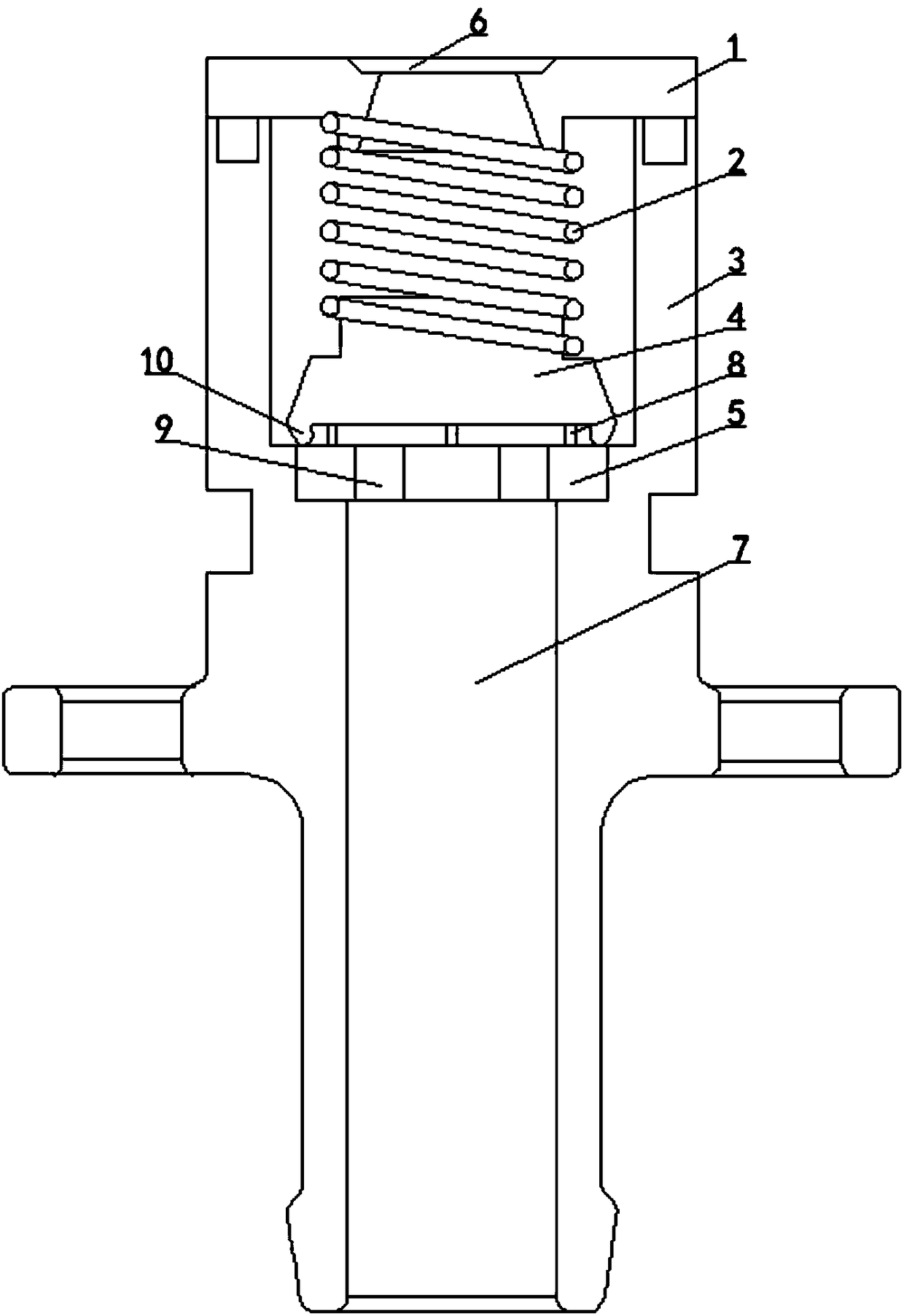 Valve with improved backflow resistance