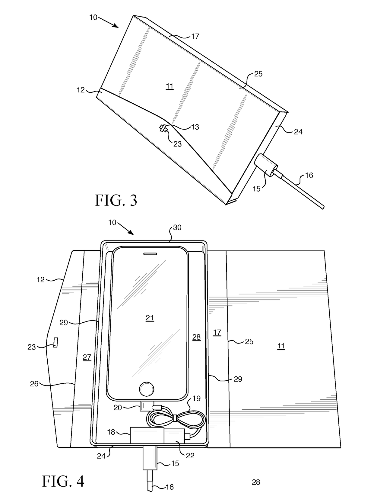 Fire Proof Enclosure For Charging Electronic Devices