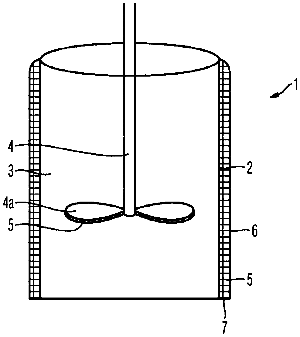 Reaction device with heat exchanger and use thereof