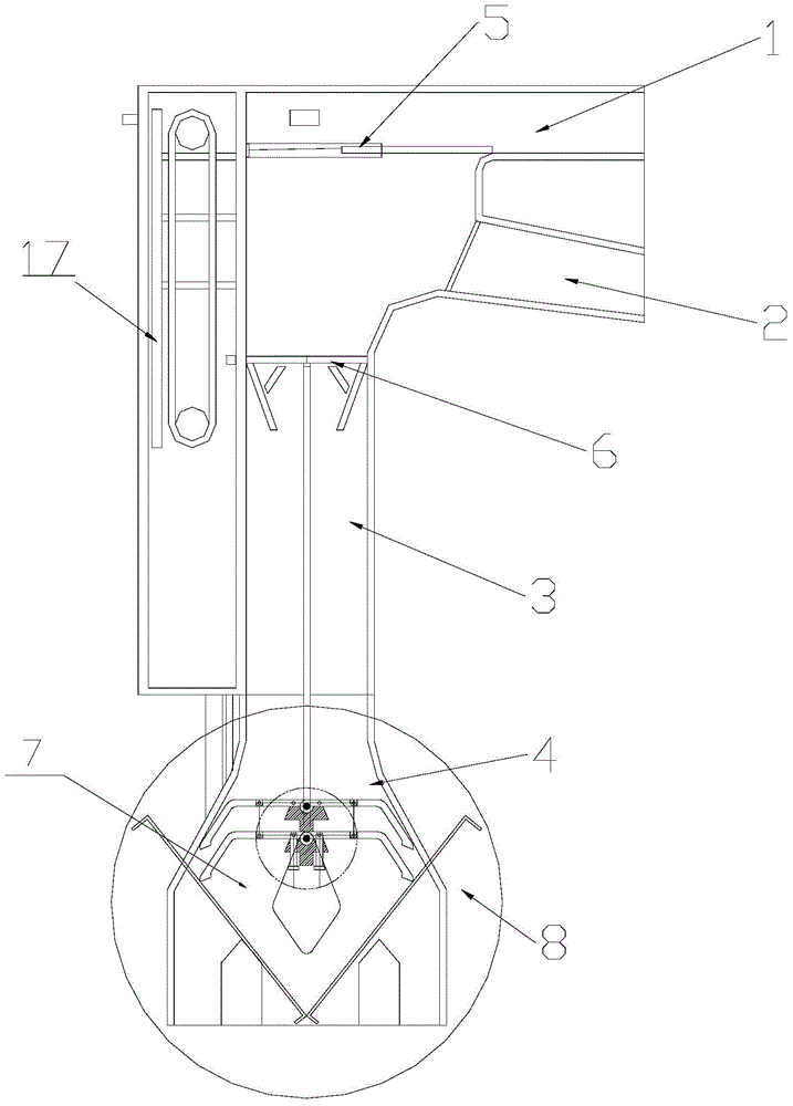 Novel cigarette discharging and guiding device for cigarette storage device