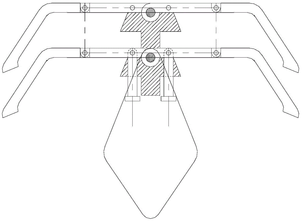 Novel cigarette discharging and guiding device for cigarette storage device