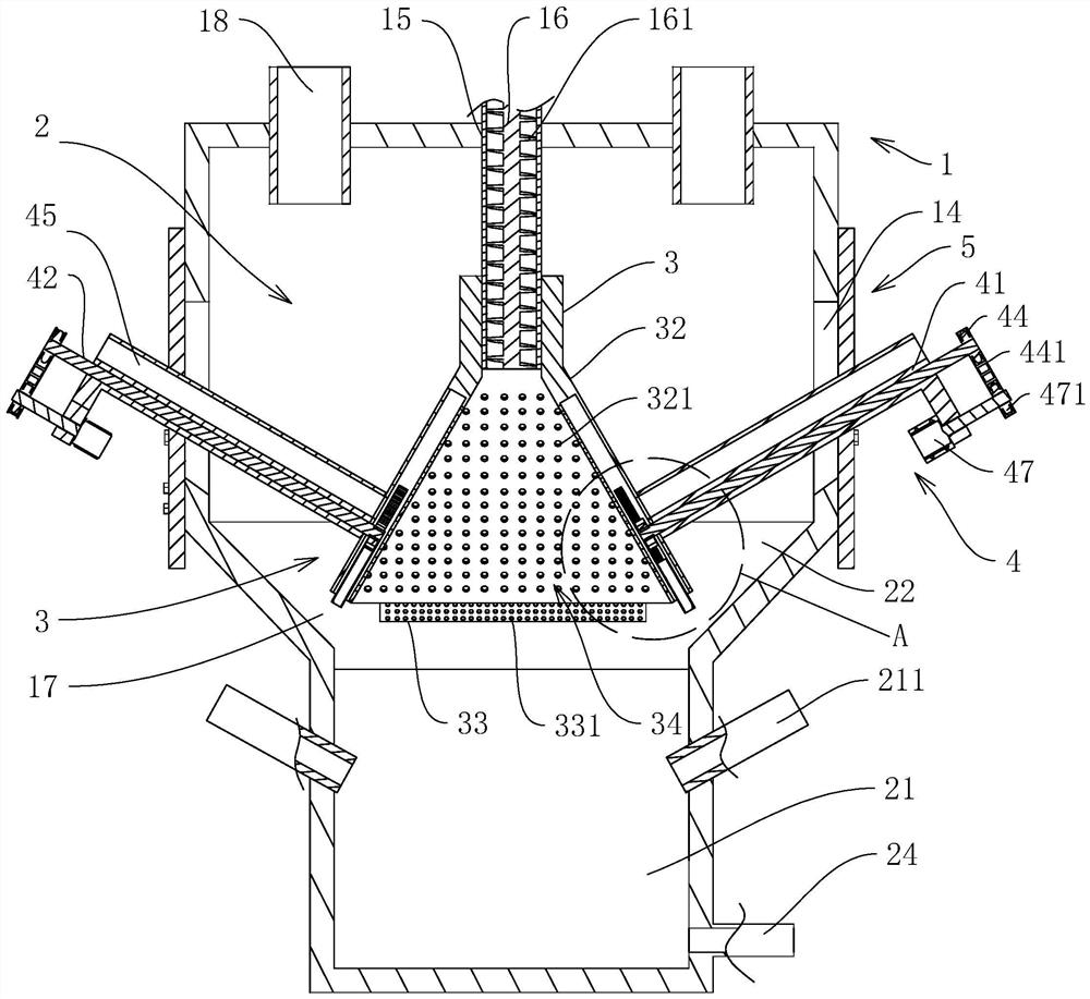 Plasma fly ash melting device and use method thereof