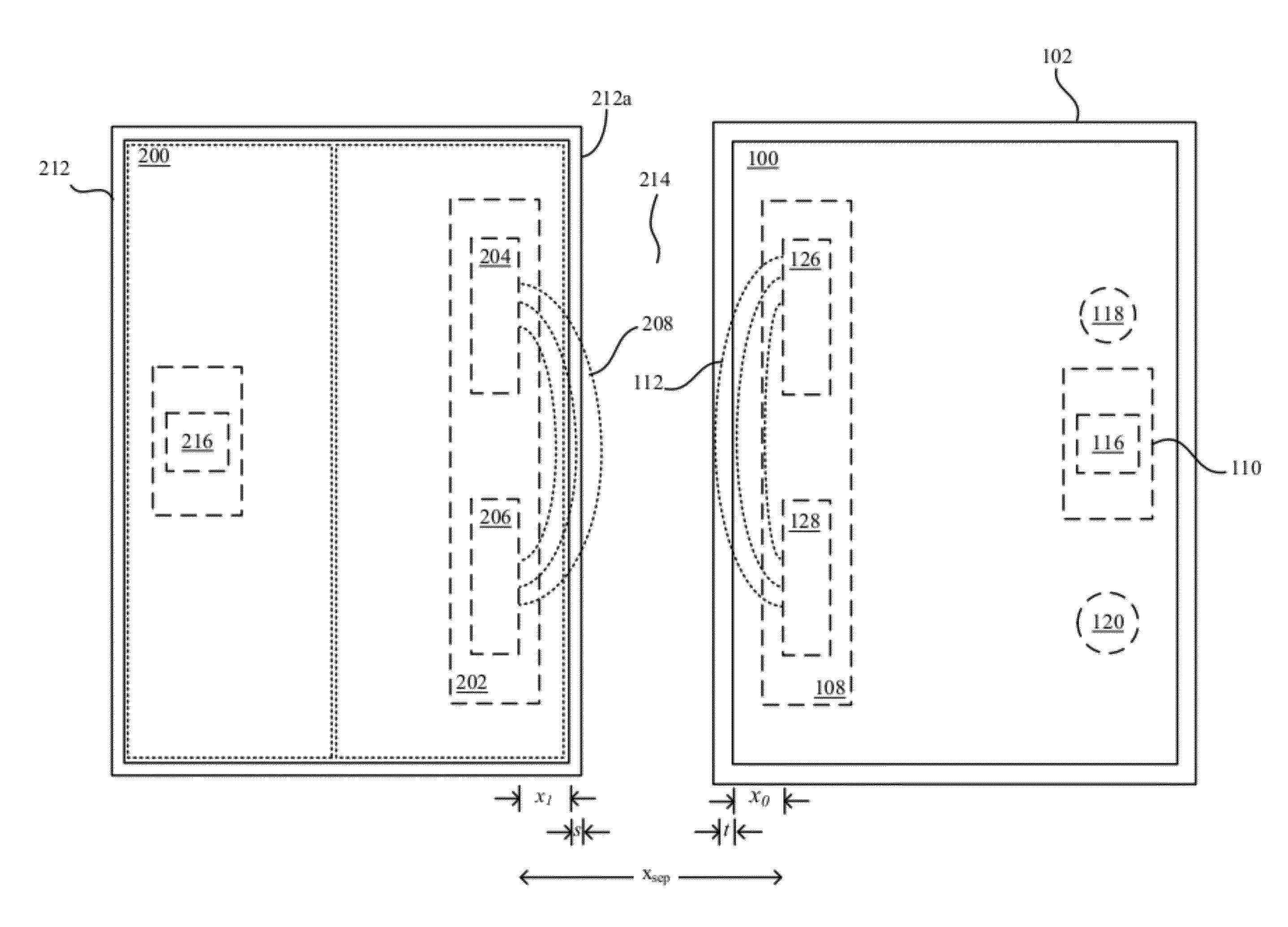 Electronic device with magnetic attachment