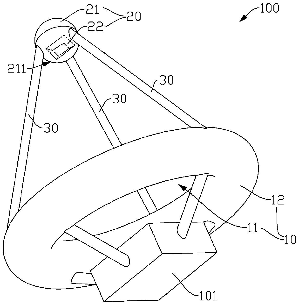 Water surface monitoring device and water surface monitoring system