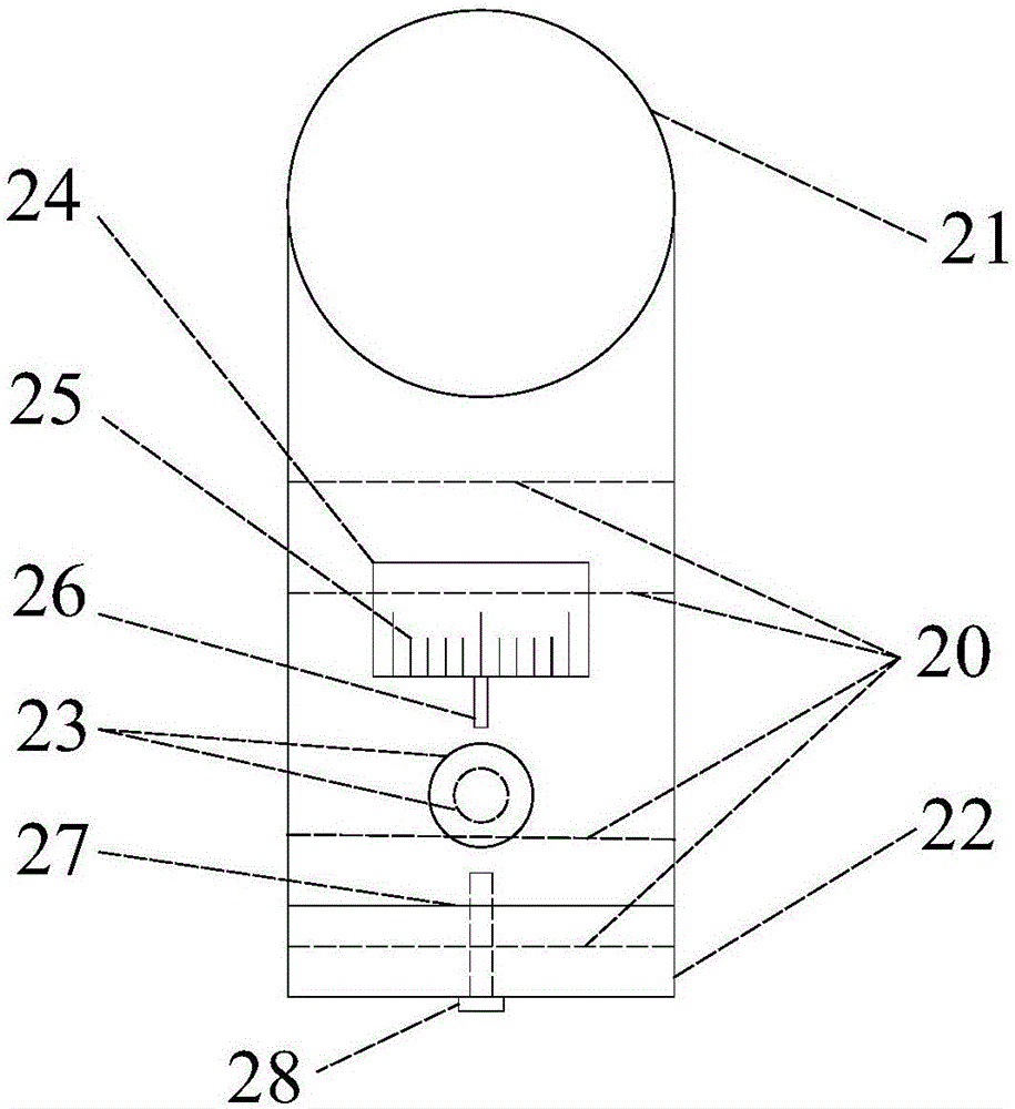 Fire smoke scattering and light extinction feature measuring device