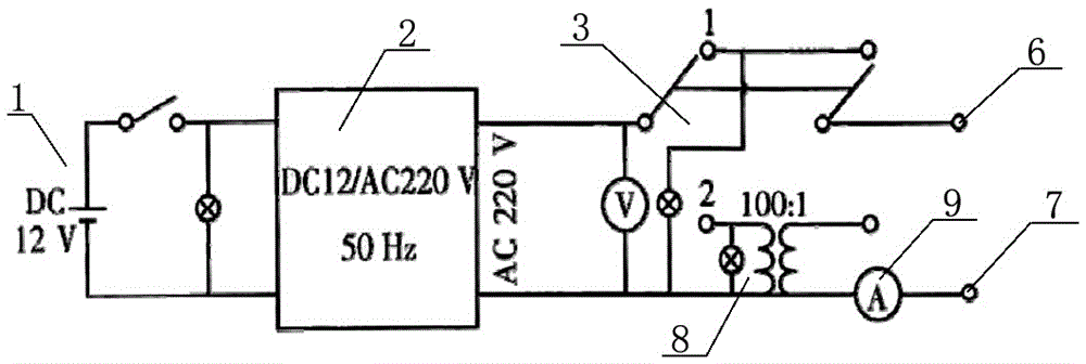 Power distribution network's low voltage fault detection instrument and detection method