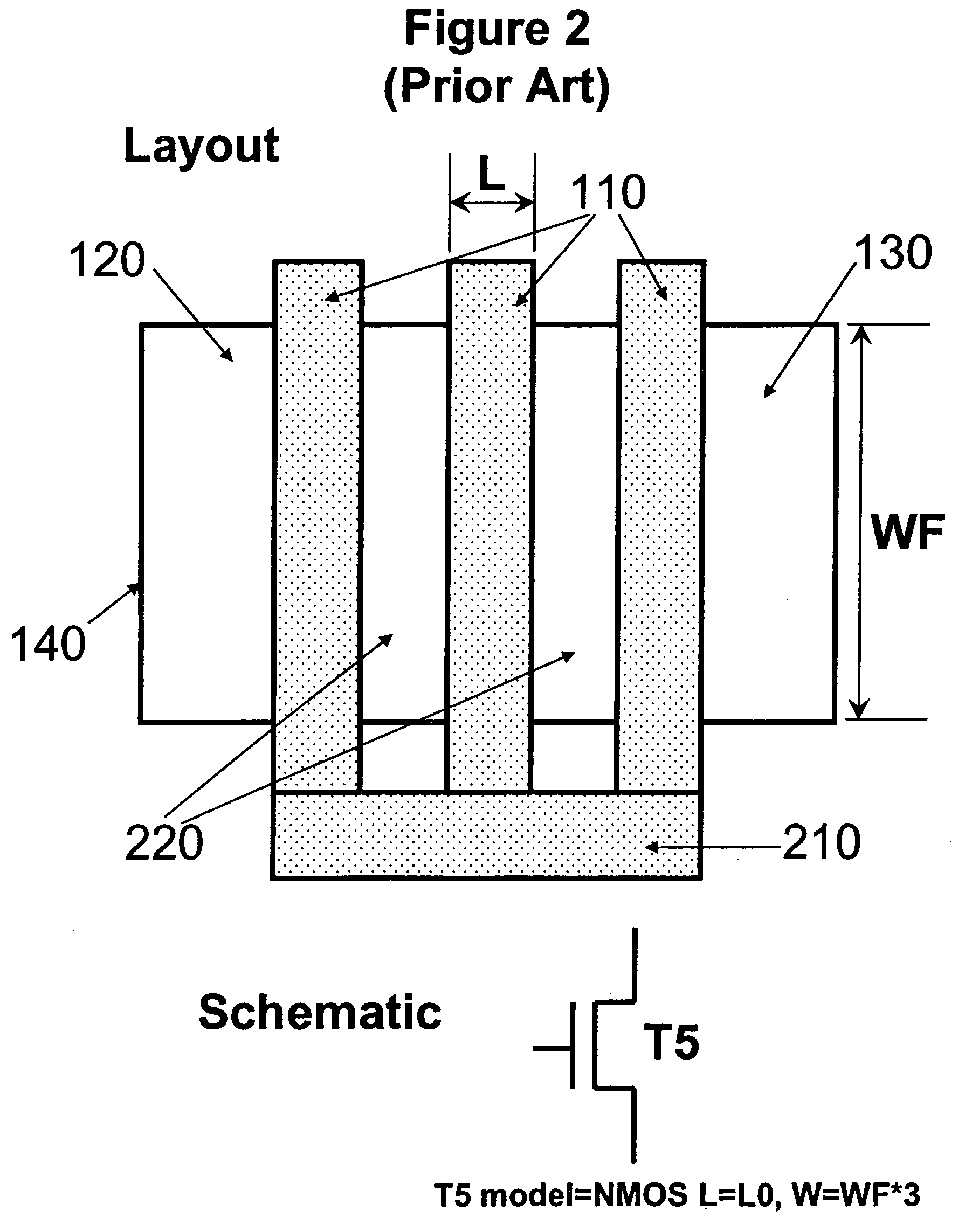 Method of checking the layout versus the schematic of multi-fingered MOS transistor layouts using a sub-circuit based extraction