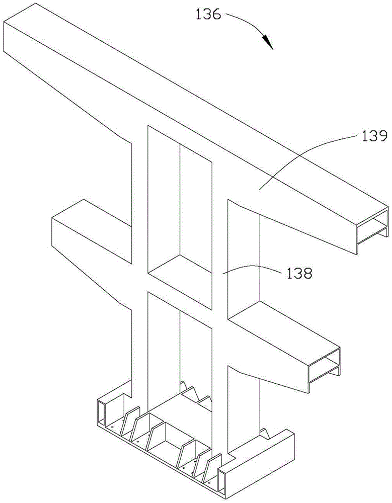 Open assembly positioning system for front-end parts of aircraft products