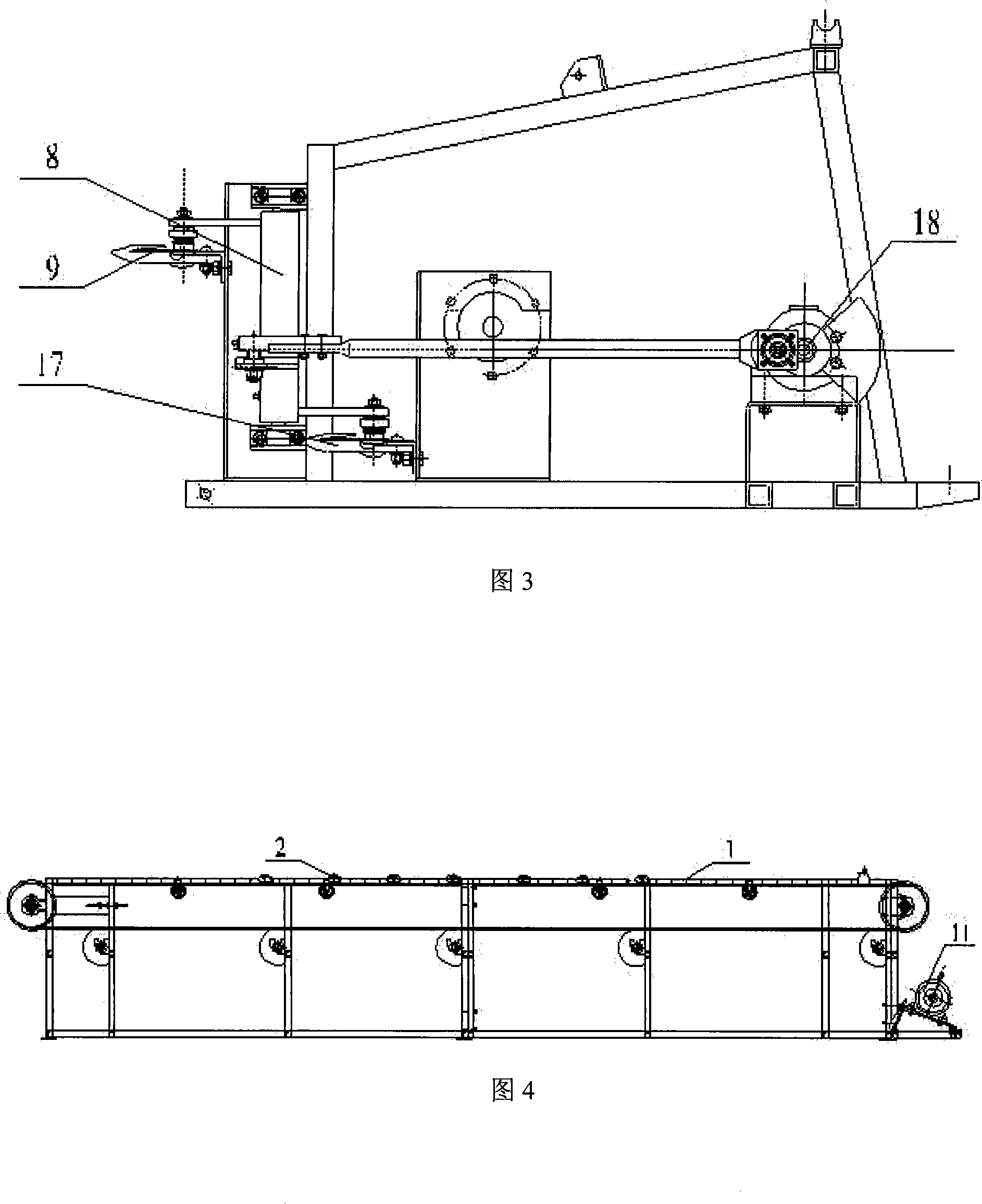 Stalk cutting test device and method