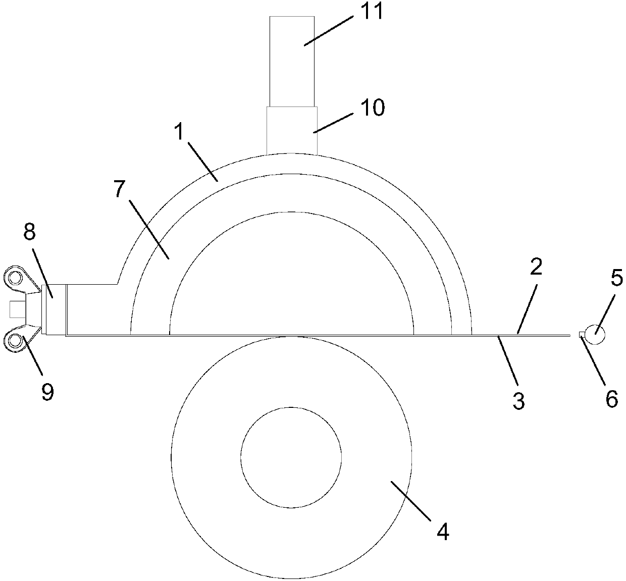 Machining device for improving roller surface clearness and machining method thereof
