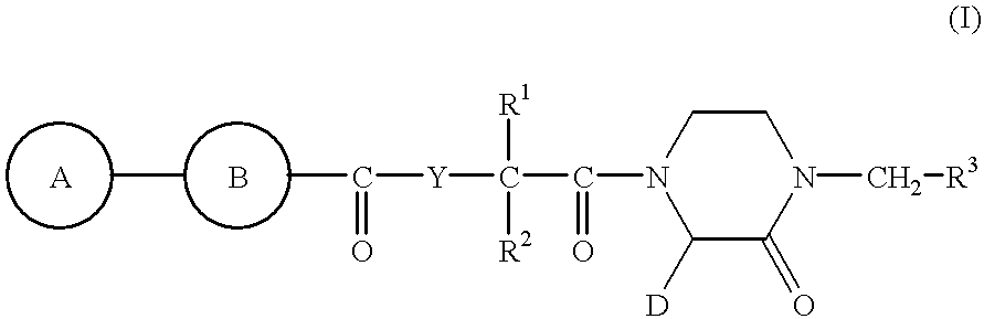 2-piperazinone-1-acetic acid derivatives and their use