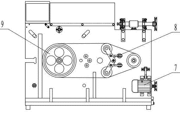 Combined quick-changing type transmission mechanism teaching aid