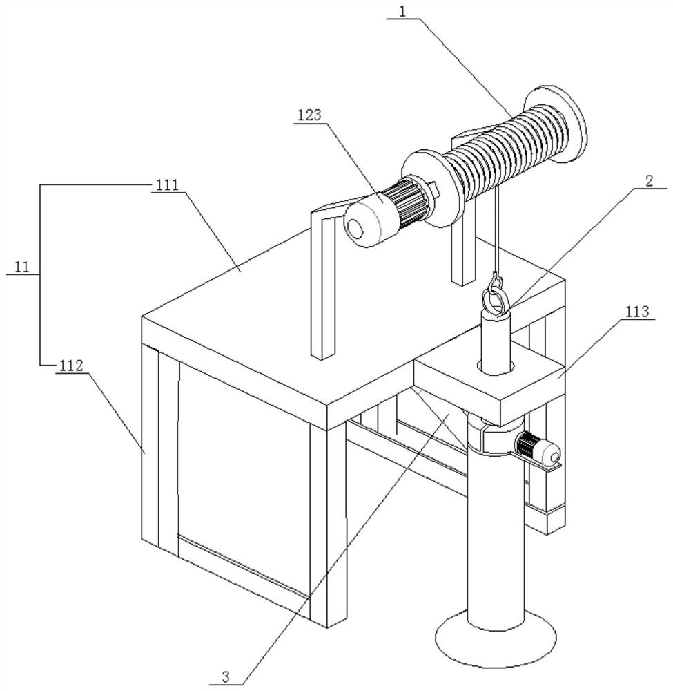 Water conservancy project rapid desilting device with stirring function