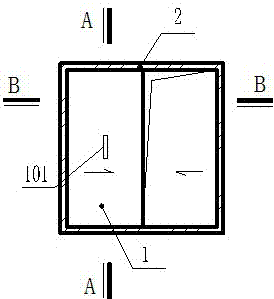 Anti-flaming and anti-explosion sliding door device for down-hole refuge chamber