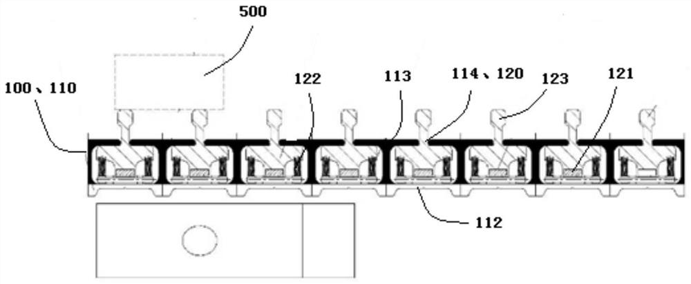 Magnetic high-speed sorting device