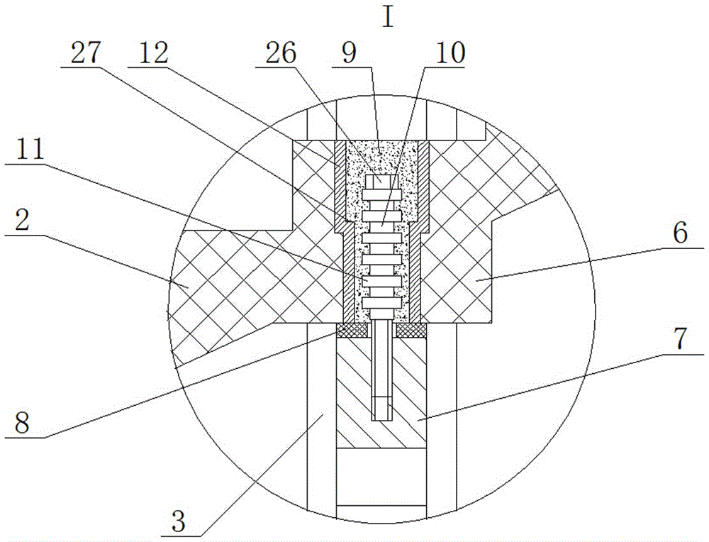 A building anti-seismic escape staircase