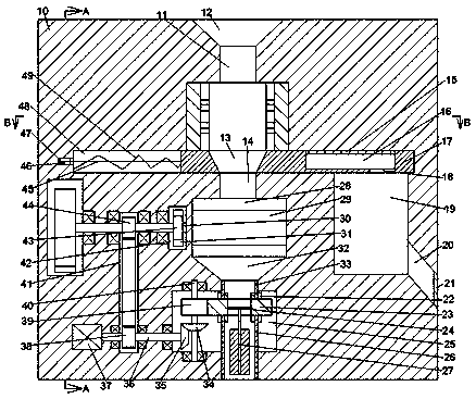 Water removal and blocking preventing waste crushing equipment